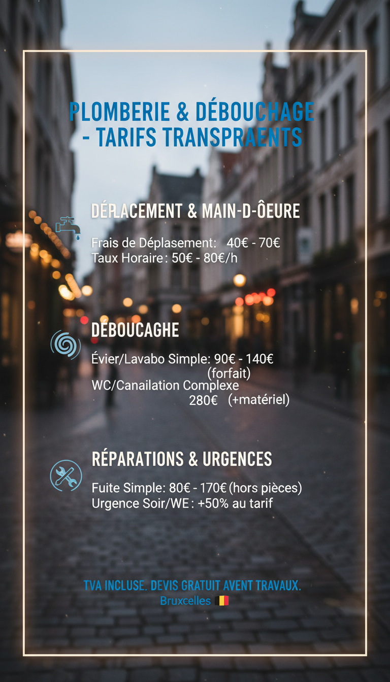 Prix débouchage canalisation : ce que vous devez payer