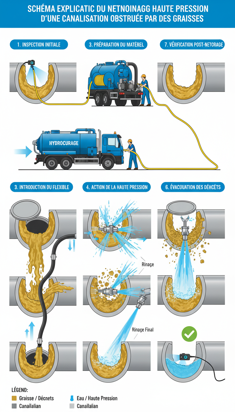 Débouchage canalisation Laeken : la méthode forte