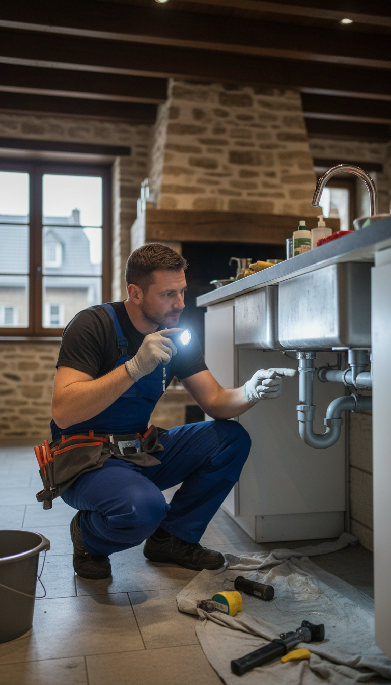 Urgence débouchage évier à Arlon : Intervention rapide 24h/7j